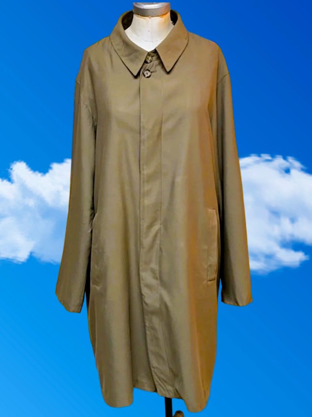 Men's | Mac Mor | Vintage | 42' Overcoat / Raincoat | Taupe